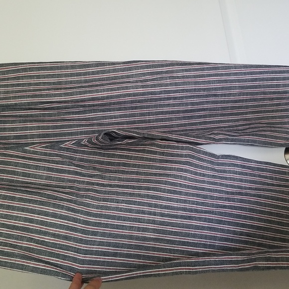 Banana Republic wide leg summer trousers NWOT size 8 - Picture 3 of 8